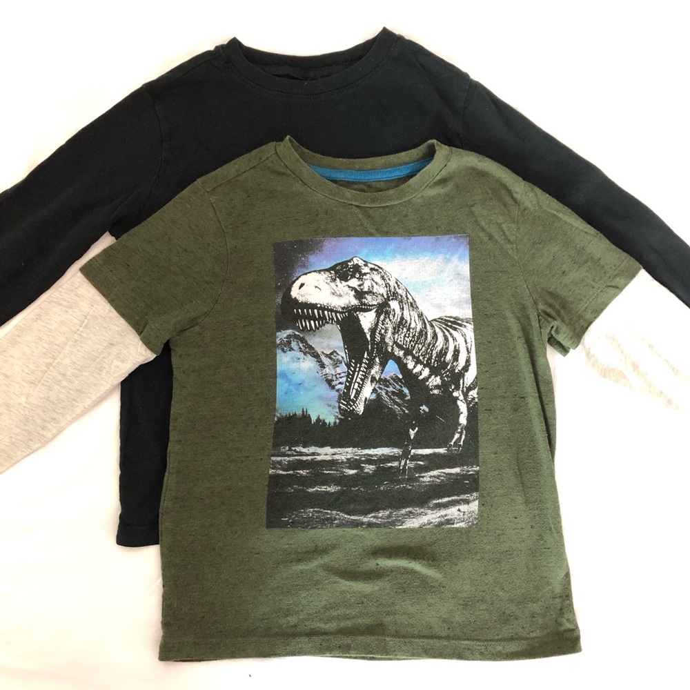 Boys - Long Sleeve Tee Bundle - Sz 6/7